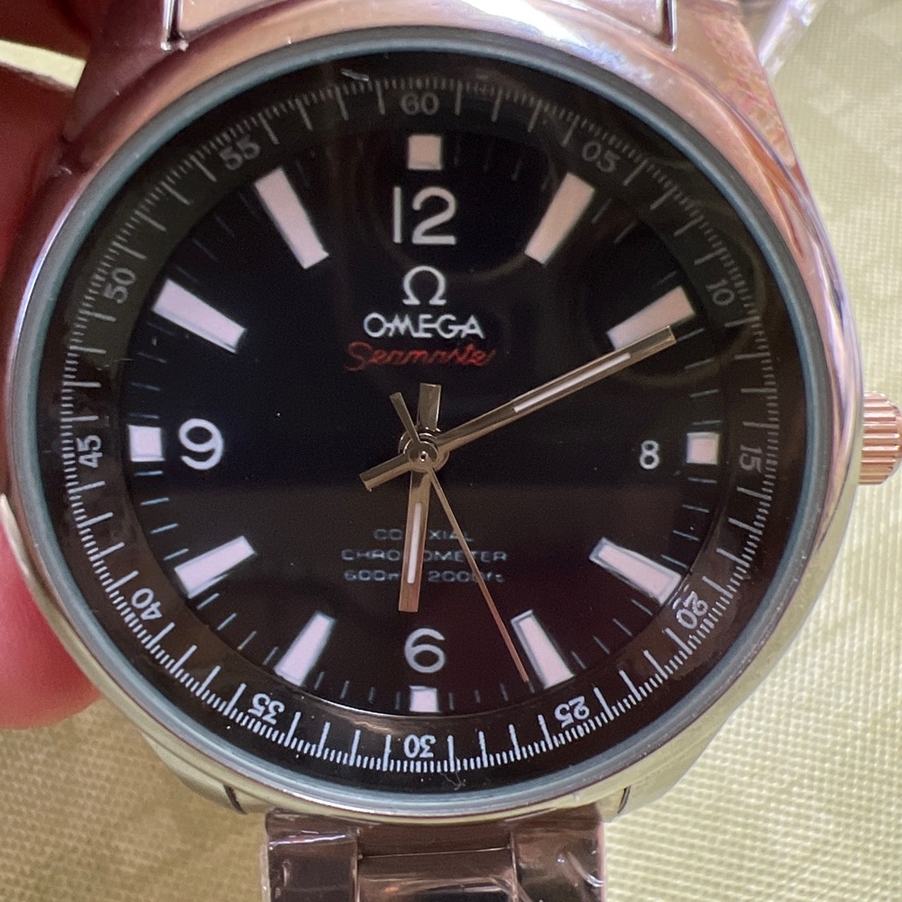 Modified homage project quartz omega quartz watch